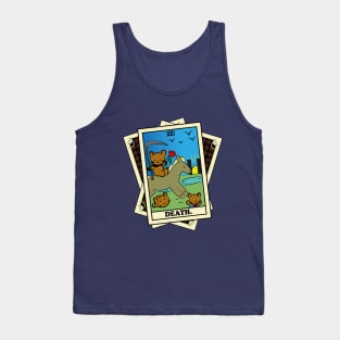 TAROT CARDS DECK | DEATH. | FORTUNE CAT Tank Top